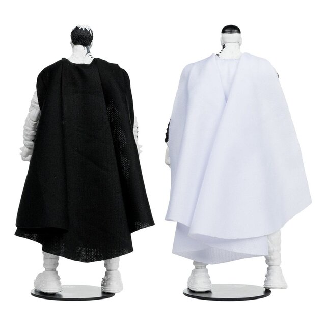 DC Direct Page Punchers Action Figures & Comic Book Pack of 4 Superman Series (Sketch Edition) (Gold Label) 18cm