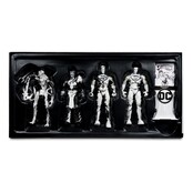 DC Direct Page Punchers Action Figures & Comic Book Pack of 4 Superman Series (Sketch Edition) (Gold Label) 18cm
