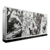 DC Direct Page Punchers Action Figures & Comic Book Pack of 4 Superman Series (Sketch Edition) (Gold Label) 18cm