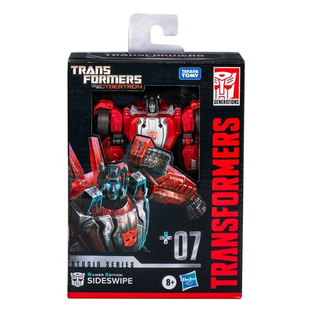 Transformers: War for Cybertron Generations Studio Series Deluxe Class Gamer Edition Sideswipe 11cm Transformers: War for Cybertron Generations Studio Series Deluxe Class Gamer Edition Sideswipe 11cm