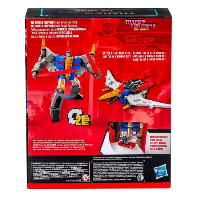 The Transformers: The Movie Studio Series Leader Class Action Figure Dinobot Swoop 22cm