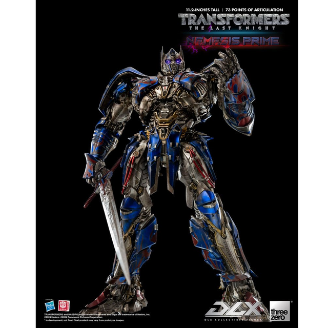 Transformers: The Last Knight DLX Action Figure 1/6 Nemesis Prime 28cm
