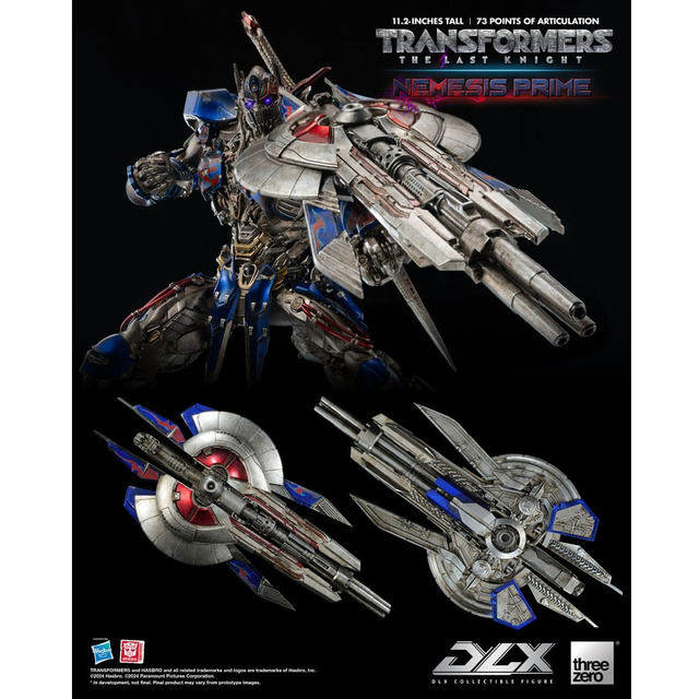 Transformers: The Last Knight DLX Action Figure 1/6 Nemesis Prime 28cm