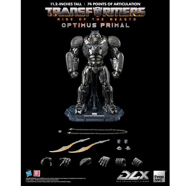 Transformers: Rise of the Beasts DLX Action Figure 1/6 Optimus Primal 28cm Transformers: Rise of the Beasts DLX Action Figure 1/6 Optimus Primal 28cm