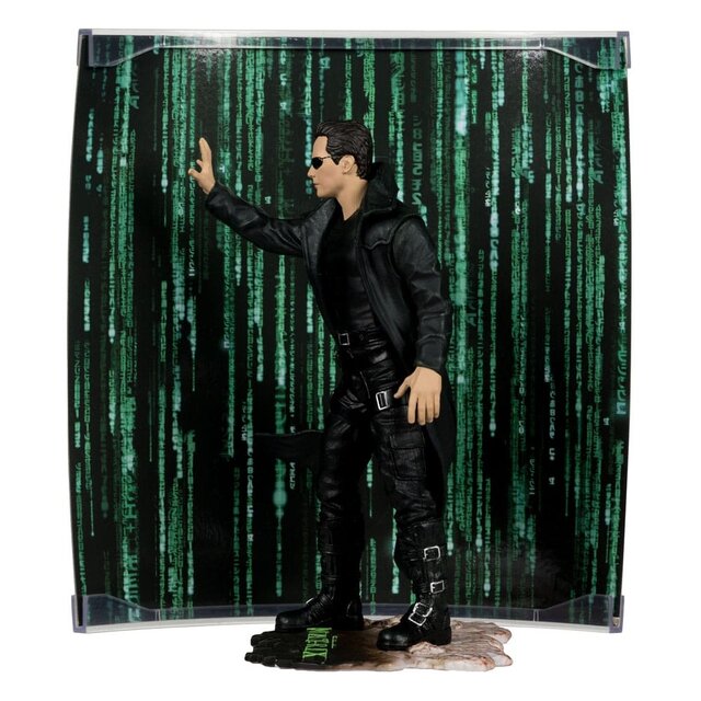 Matrix Movie Maniacs Statue Neo 15cm Matrix Movie Maniacs Statue Neo 15cm