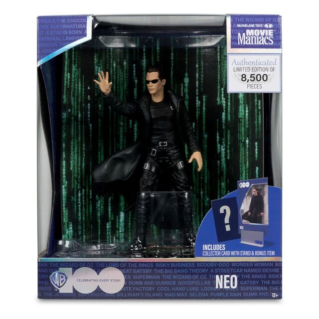 Matrix Movie Maniacs Statue Neo 15cm Matrix Movie Maniacs Statue Neo 15cm