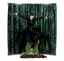 Matrix Movie Maniacs Statue Trinity 15cm