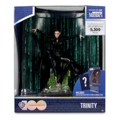Matrix Movie Maniacs Statue Trinity 15cm