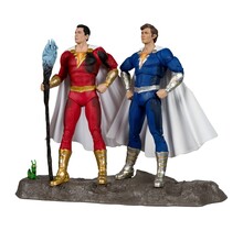 DC Multiverse Shazam (Battle Damage) & Freddie Freeman (Gold Label) 2-pack 18cm