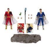 DC Multiverse Shazam (Battle Damage) & Freddie Freeman (Gold Label) 2-pack 18cm