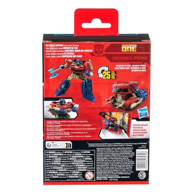Transformers One Studio Series Deluxe Class Action Figure Optimus Prime 11cm
