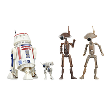 Star Wars The Mandalorian Black Series 4-Pack R5-D4, BD-72 & Pit Droids