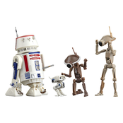Star Wars The Mandalorian Black Series 4-Pack R5-D4, BD-72 & Pit Droids
