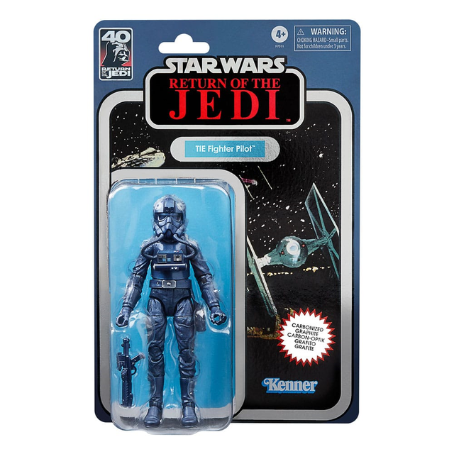 Star Wars Episode VI Black Series Carbonized Action Figure 2-Pack Emperor's Royal Guard & TIE Fighter Pilot Exclusive 15cm