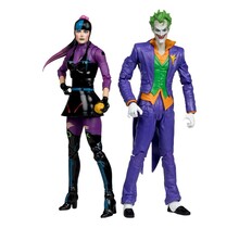 DC Multiverse Action Figures Pack of 2 The Joker & Punchline 18cm