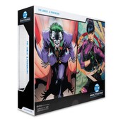 DC Multiverse Action Figures Pack of 2 The Joker & Punchline 18cm
