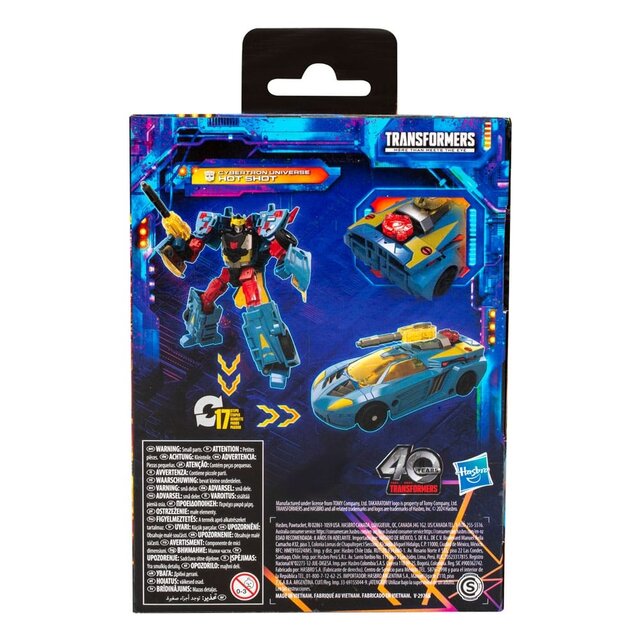 Transformers Generations Legacy United Deluxe Class Action Figure Cybertron Universe Hot Shot 14cm