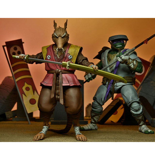 Teenage Mutant Ninja Turtles The Last Ronin Action Figure Ultimate Splinter 18cm