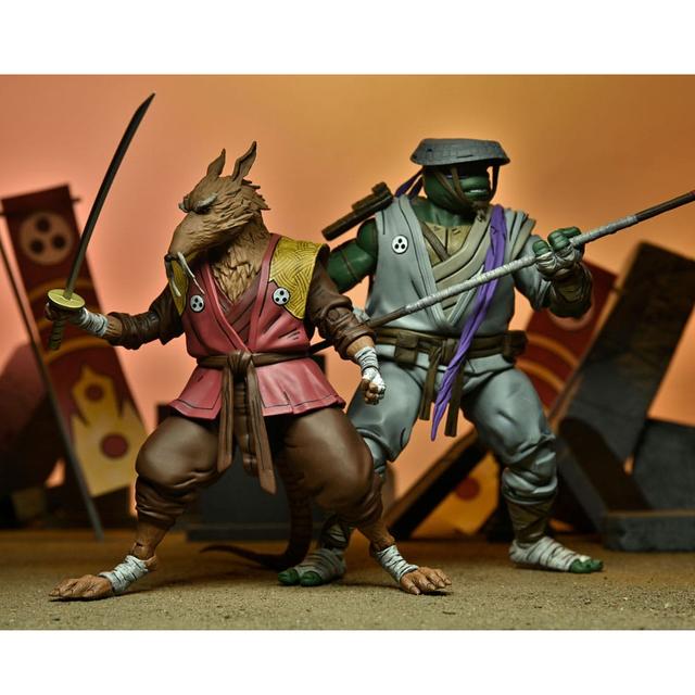 Teenage Mutant Ninja Turtles The Last Ronin Action Figure Ultimate Splinter 18cm