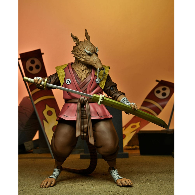 Teenage Mutant Ninja Turtles The Last Ronin Action Figure Ultimate Splinter 18cm