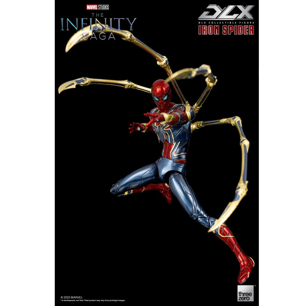 Threezero Infinity Saga DLX Iron Spider 16cm afbeelding