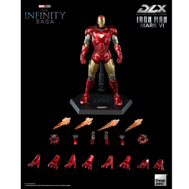 Infinity Saga DLX Action Figure 1/12 Iron Man Mark 6 Infinity Saga DLX Action Figure 1/12 Iron Man Mark 6