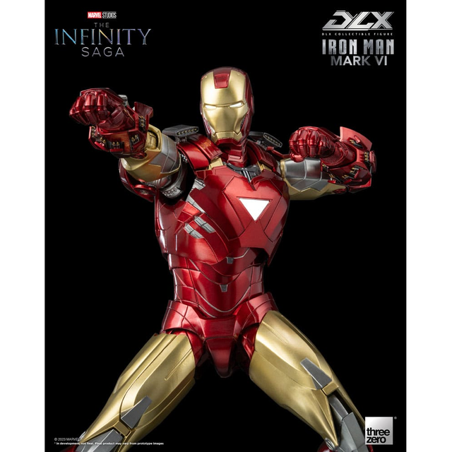 Infinity Saga DLX Action Figure 1/12 Iron Man Mark 6 Infinity Saga DLX Action Figure 1/12 Iron Man Mark 6