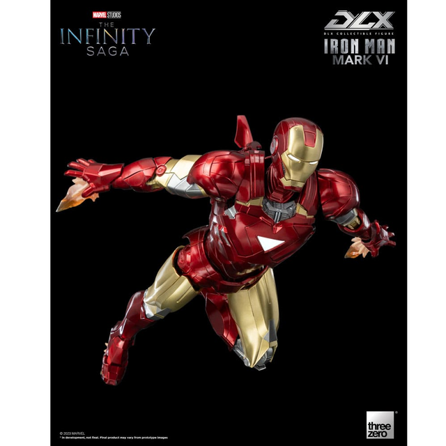 Infinity Saga DLX Action Figure 1/12 Iron Man Mark 6 Infinity Saga DLX Action Figure 1/12 Iron Man Mark 6