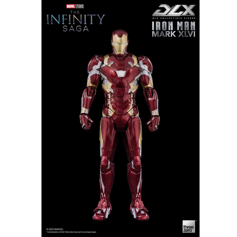 Threezero Infinity Saga DLX Iron Man Mark 46 afbeelding