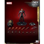 Infinity Saga DLX Action Figure 1/12 Iron Man Mark 50 (Black X Gold)