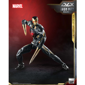 Infinity Saga DLX Action Figure 1/12 Iron Man Mark 50 (Black X Gold)