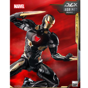 Infinity Saga DLX Action Figure 1/12 Iron Man Mark 50 (Black X Gold)