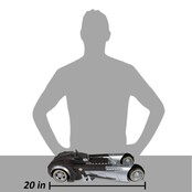 DC Multiverse Vehicle White Knight Batmobile (Gold Label)