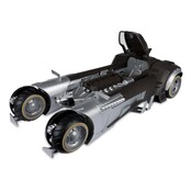 DC Multiverse Vehicle White Knight Batmobile (Gold Label)