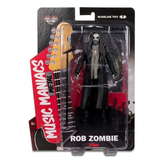 Metal Music Maniacs Action Figure Rob Zombie 15cm Metal Music Maniacs Action Figure Rob Zombie 15cm