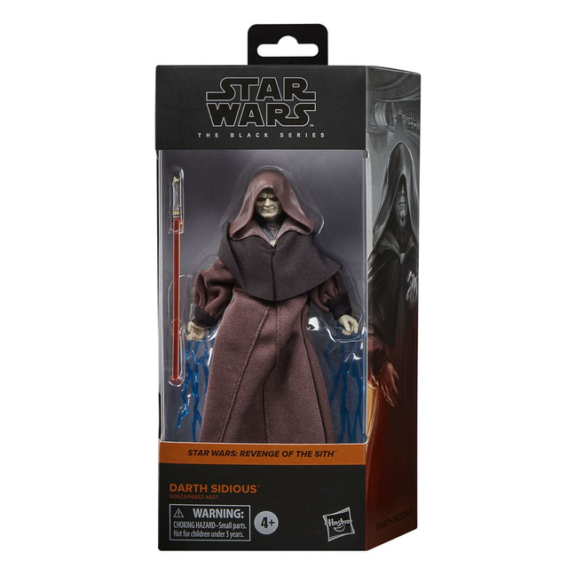 Star Wars Episode III Black Series Action Figure Darth Sidious 15cm