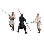 Star Wars Episode I Black Series Action Figure 3-Pack Qui-Gon Jinn, Darth Maul, Obi-Wan Kenobi 15cm Star Wars Episode I Black Series Action Figure 3-Pack Qui-Gon Jinn, Darth Maul, Obi-Wan Kenobi 15cm