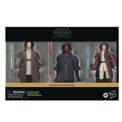 Star Wars Episode I Black Series Action Figure 3-Pack Qui-Gon Jinn, Darth Maul, Obi-Wan Kenobi 15cm Star Wars Episode I Black Series Action Figure 3-Pack Qui-Gon Jinn, Darth Maul, Obi-Wan Kenobi 15cm