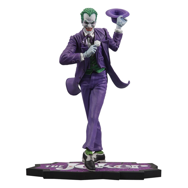 DC Direct Resin Statue 1/10 The Joker: Purple Craze by Alex Ross 19cm
