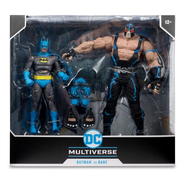 DC Multiverse Action Figure 2-Pack Batman vs Bane (Knightfall) 18cm