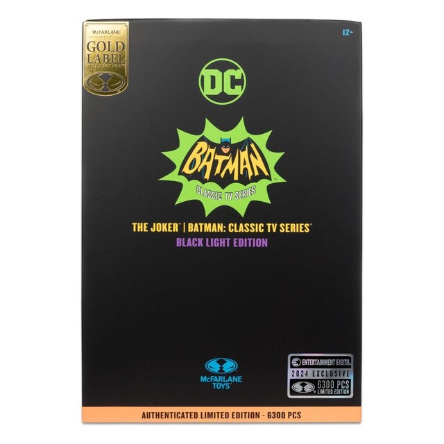 DC Multiverse Action Figure BM66 The Joker (Black Light) (Gold Label) 18cm