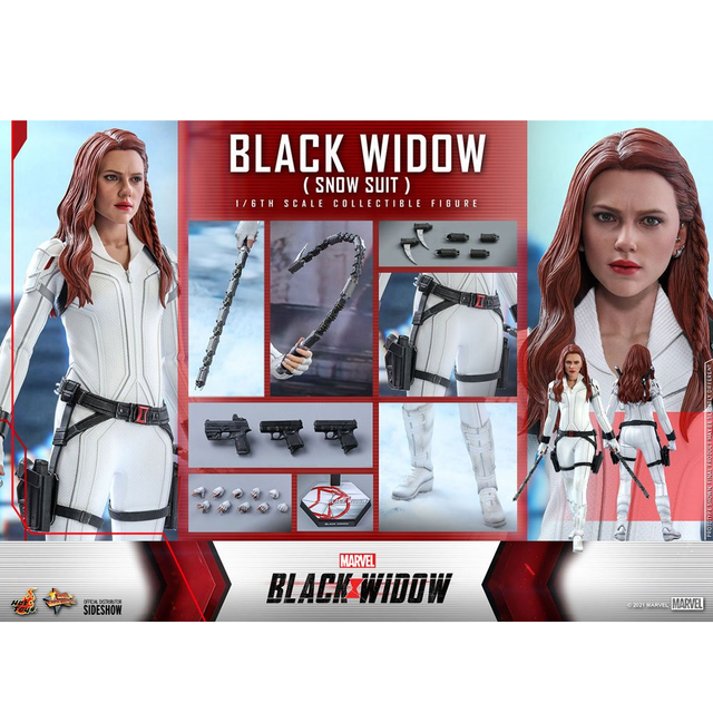 Black Widow Movie Masterpiece Action Figure 1/6 Black Widow Snow Suit Version 28cm