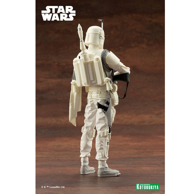 Star Wars ARTFX+ PVC Statue 1/10 Boba Fett White Armor Ver. 18cm