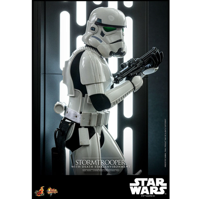 Star Wars Movie Masterpiece Action Figure 1/6 Stormtrooper with Death Star Environment 30cm