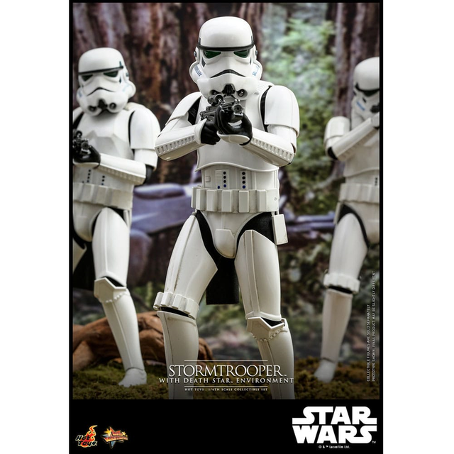 Star Wars Movie Masterpiece Action Figure 1/6 Stormtrooper with Death Star Environment 30cm