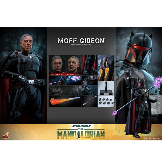 Star Wars: The Mandalorian Action Figure 1/6 Moff Gideon 29cm Star Wars: The Mandalorian Action Figure 1/6 Moff Gideon 29cm