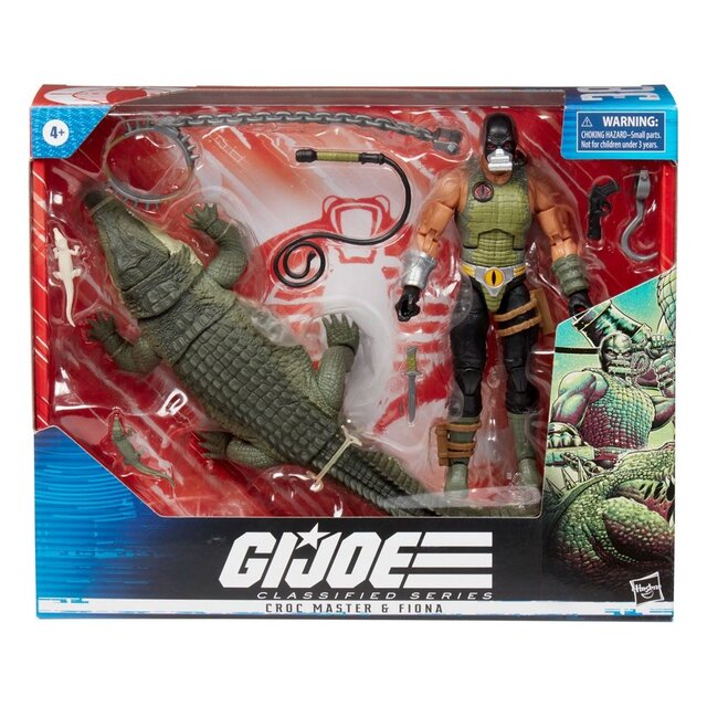 G.I. Joe Classified Series Croc Master & Fiona 15cm