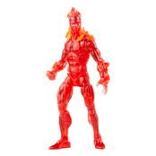 Fantastic Four Marvel Legends Retro Action Figure Human Torch 15cm