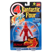 Fantastic Four Marvel Legends Retro Action Figure Human Torch 15cm