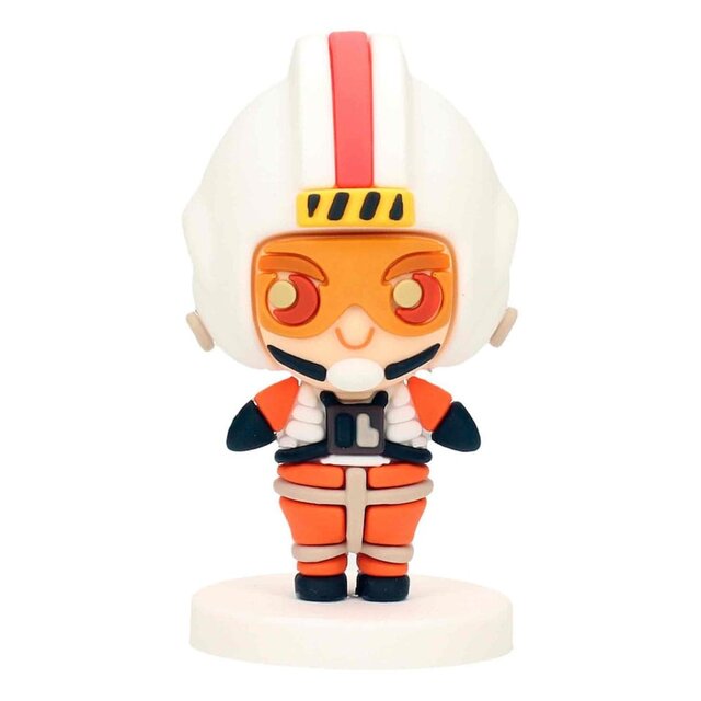Star Wars Pokis Rubber Mini figure X Wing Pilot 6cm Star Wars Pokis Rubber Mini figure X Wing Pilot 6cm
